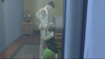 Preview 3 of Ypung Arabe - Voyeur Life - Watching my homeboy getting head from a chocolate granny he wanted me to see