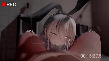 Preview 3 of Milf Mom Sharing Bed With Sonj - 島風フェラチオ