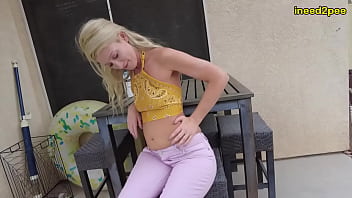 Preview 2 of Jodi West Computer Help - desperate to pee amatuer girls wetting her panties and jeans pissing