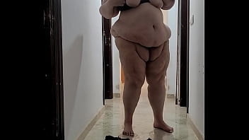 Preview 2 of Hard Crying Doggy Fuck - Coolmarina. Meada caliente y aplasta la lata con ropa interior