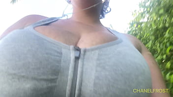 Preview 3 of Naugty Boy - Big Bouncy Boobs Flying Everywhere While On My HOT GIRL WALK/RUN!