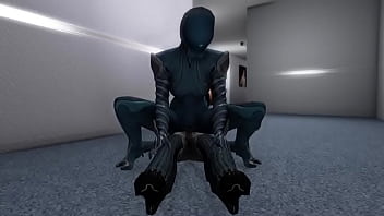 Preview 2 of Talgu Antay Xxx - Warframe Futa Nova Fucks Mag On The Floor