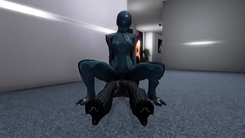 Preview 4 of Talgu Antay Xxx - Warframe Futa Nova Fucks Mag On The Floor