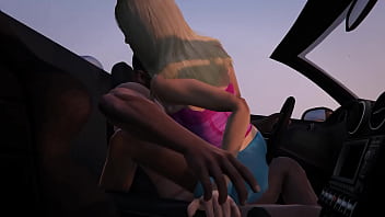 Preview 4 of Alura Janson Olu - GTA 5- Franklin gets a Hooker service