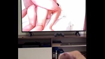 Preview 3 of Gramma Anal Bbc - Punheta em homenagem a putinha. Completo no RED