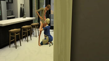 Preview 2 of Xxx Kadeke - Voyeur Life - Brady bunch watching mom give the boy next door a bj secretly