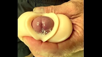 Preview 2 of Panty Whief - My Wife said her pussy was sore so Just the Tip Fleshlightman1000