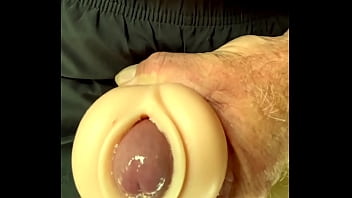 Preview 3 of Panty Whief - My Wife said her pussy was sore so Just the Tip Fleshlightman1000
