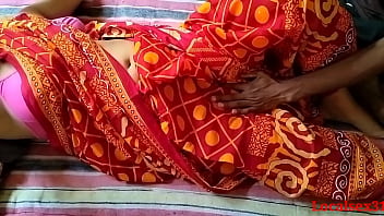 Preview 1 of Ofece Sexy - Red Saree Sonali Bhabi Sex By Local Boy ( Official Video By Localsex31)