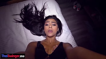 Preview 4 of Mia Ozora - ThaiSwinger.me - After night party horny big booty Latina teen Zabali rode friends big cock