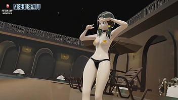 Preview 4 of Mom In Law Curvy - MMD - Videl - Apple Pie