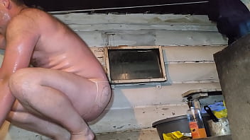 Preview 4 of Afghanistan Sex3video - Fat Russian gay rides his huge ass on a dick and makes a blowjob.