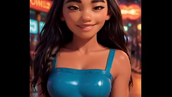 Preview 4 of Married Dvp Cream - moana princesa