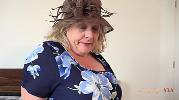 Preview 2 of Femdom Grandpa Slave - AuntJudysXXX - Walking in on your Busty BBW Step-Auntie Camilla leads to Taboo POV Fun