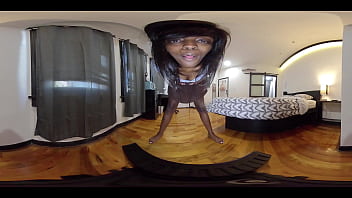 Preview 2 of Sneaky Penis - Naughty Nairobis first adult video.  Its in VR!