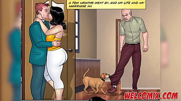 Preview 2 of Forced Women Kichen - Pops fucking two old women with big asses! Porn Comics!