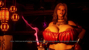 Preview 1 of Ferfect Boobs - Under The Witch - Herba (Part 4) [4K,  60FPS,  3D Hentai Game,  Uncensored,  Ultra Settings]