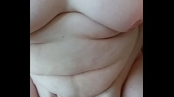 Preview 4 of Asian Model Naked Photoshoot - My friend playing with my belly part 2