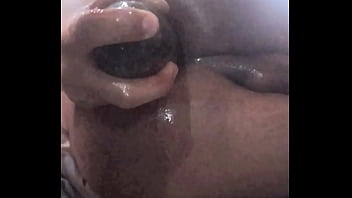 Preview 3 of Nude Krazy Porn Russin - Grueso y Delicioso Pepino en Mi culo