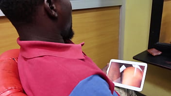 Preview 1 of Sex Jav Pregnant Birth Mom - The hairdresser who uses his services at night to fuck his clients in public in the hair salon. between pleasure,  fraud and sexual Ebony Black girl.To live exclusively on XVIDEOS RED