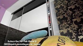 Preview 2 of Linzie Bell - Machine Dildo Makes PAWG Big Booty MILF Creamy Squirt All Over Her Jeans