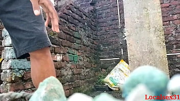Preview 1 of Brille Star - Your Sonali Bhabi Sex With Boyfriend in A Wall Side ( Official Video By Localsex31)