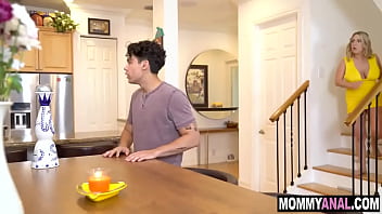 Preview 1 of Old Man Gang Sucking Nipples - Fat ass blonde milf anal fucked by young debt collector