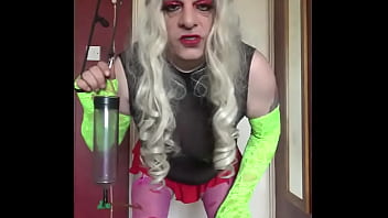 Preview 1 of Xxxxxx Pak - bisexual crossdressing sissy piss slut loves to swallow his pee and cum together