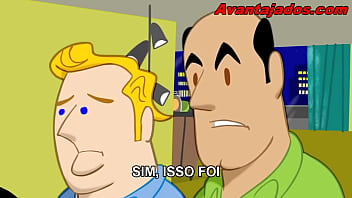 Preview 3 of Enjoyemen Sex Boob - Desenho do Universit&aacute_rio Tarado no Jogo de Cartas