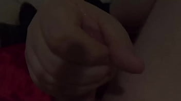 Preview 3 of Sond Mom Sex - Ultimate POV sloppy handjob from chubby amateur wife with a hairy pussy and tight grip