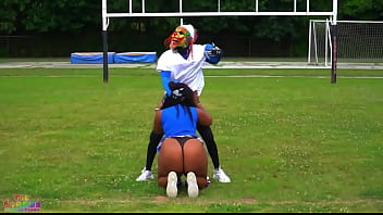 Preview 2 of Xxxxccc Com - Star Quarterback fucks cheerleaders before his big game