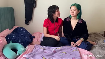 Preview 2 of 12 Inchpenis Cock Fuck Video - Lustery Submission #870 : Vivienne &amp_ Stella - Erotic Lesbian Love