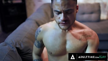 Preview 4 of Sester Ko Vs Kapatid Ko - ADULT TIME - Sexually Frustrated Straight Guys Agree To Keep ANAL CREAMPIE Between Them!