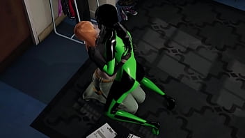 Preview 1 of Xxx Aass - Kim Possible x Shego Futa Domination girl [Full Video]