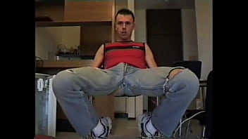 Preview 2 of Cexs Video - Hairy Legs Huge Thighs Crush Training Massive Load Straight Muscle Monster Cock Big Cumshot 4K