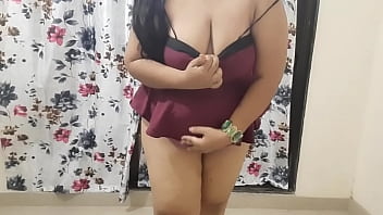 Preview 4 of My Sister In Low In Kitchen - Samiya getting naughty in her bedroom