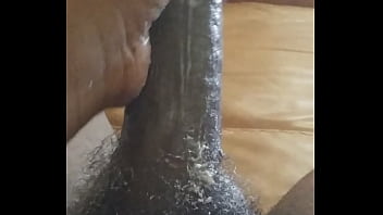 Preview 1 of Cricket Bat - Which one of you bitches can cream on my dick like this