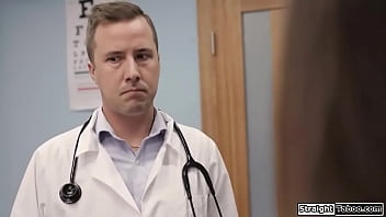 Preview 1 of Aubrey Black Dp - StraightTaboo.com - Pregnant milf gets fucked by her doctor