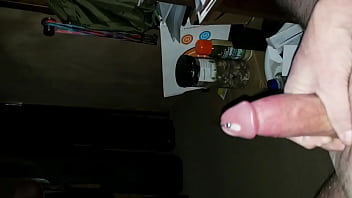 Preview 3 of Rough Behind Milf - Stroking a big load
