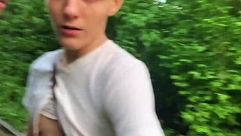 Preview 3 of Sani Liyen Xxx Video Download - Help A Friend In The Woods