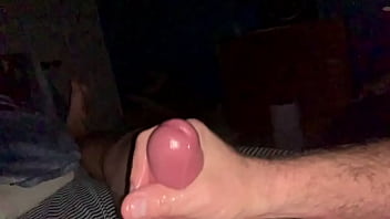 Preview 3 of Big Dick Coc - Slow-Motion Cumshot While Watching Hailey&rsquo_s Videos