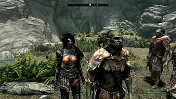 Preview 1 of Amy Ried Free Video - Kiana and the orcs