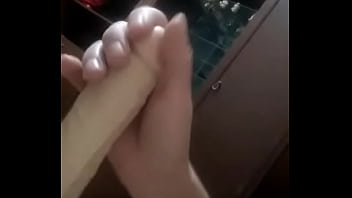 Preview 1 of Pune Randi Sex - Private video of wife Lia. Gentle masturbation with a huge dildo close-up.