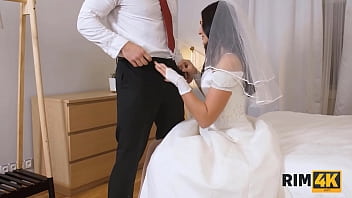 Preview 2 of Xxx Cromo - RIM4K. Wedding night is far away but sex and asslicking is right here