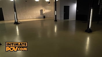 Preview 2 of Xxx Vibios - POV - Gym orgy with cum sluts Romy Indy and Freya Mayer