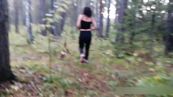 Preview 1 of Tiava - Real Sex Tape / Friend&#039_s Wife Pees Outdoors While Walking. She&#039_s not even shy! She took off her panties and sat down to pee right in front of me
