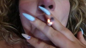 Preview 4 of Ass And Girl Sex - GIRL talking to you DIRTY while SMOKING till amazing ORGASM!