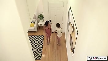 Preview 1 of Sledoing Mom - Tgirl4You.com - Girl anal fucks busty trans Marissa Minx