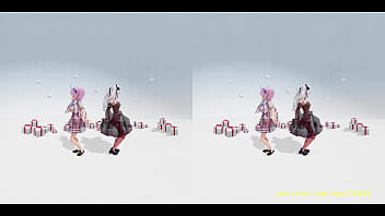Preview 3 of Russi Rhdo - vr180 aqason mmd 3d dance