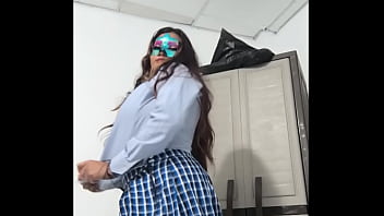 Preview 2 of Condom Porn - I&#039_m very horny because I didn&#039_t have classes today and my boyfriend is coming to fuck me tonight